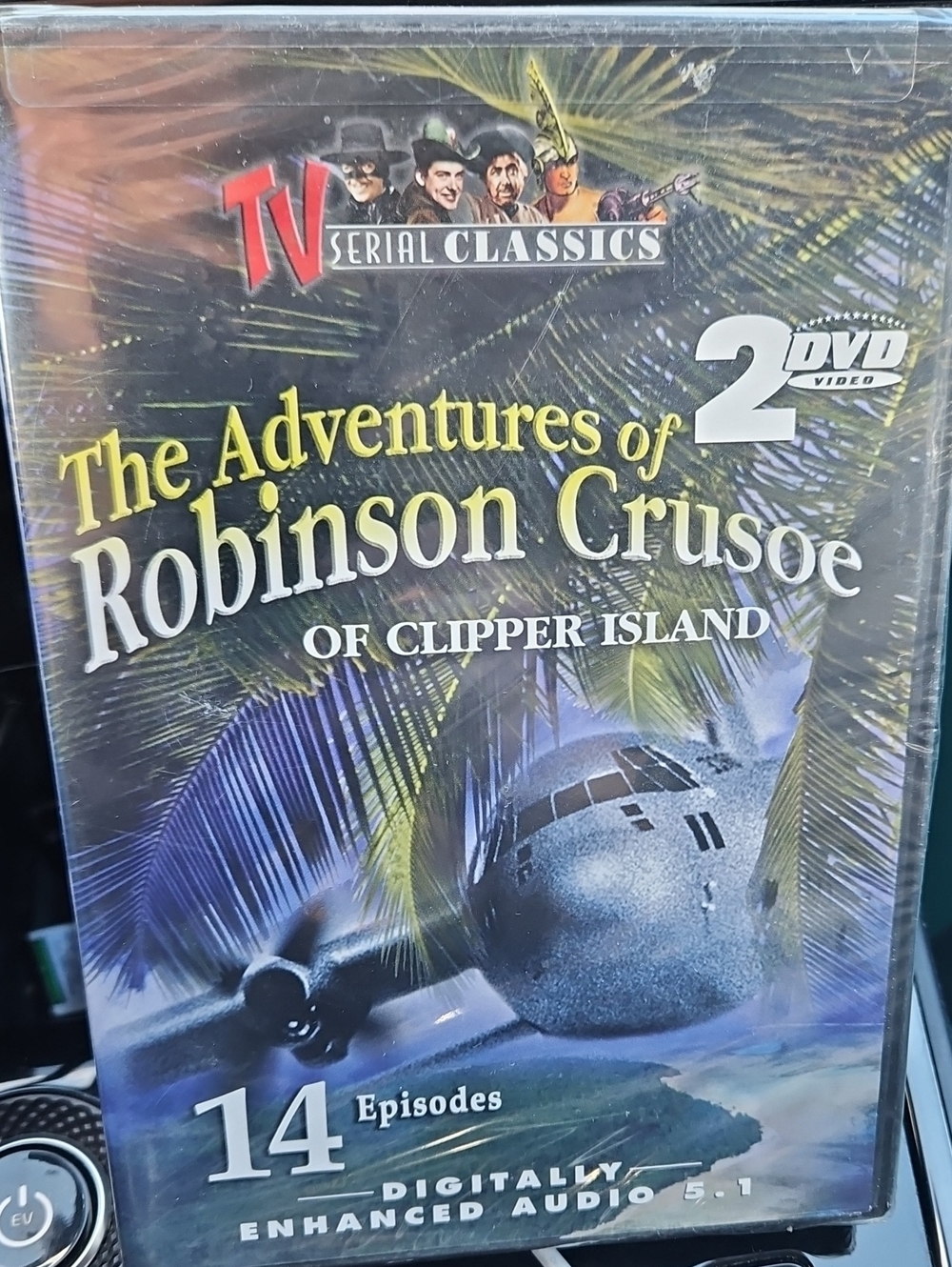 🌟3/$25🌟 DVD 1936 Republic movie serial, Adventures of Robinson Crusoe Sealed